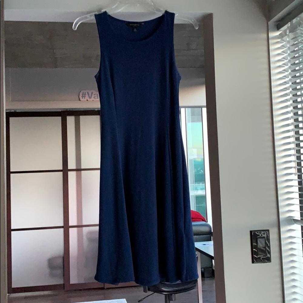 Banana Republic Deep Blue Midi Dress